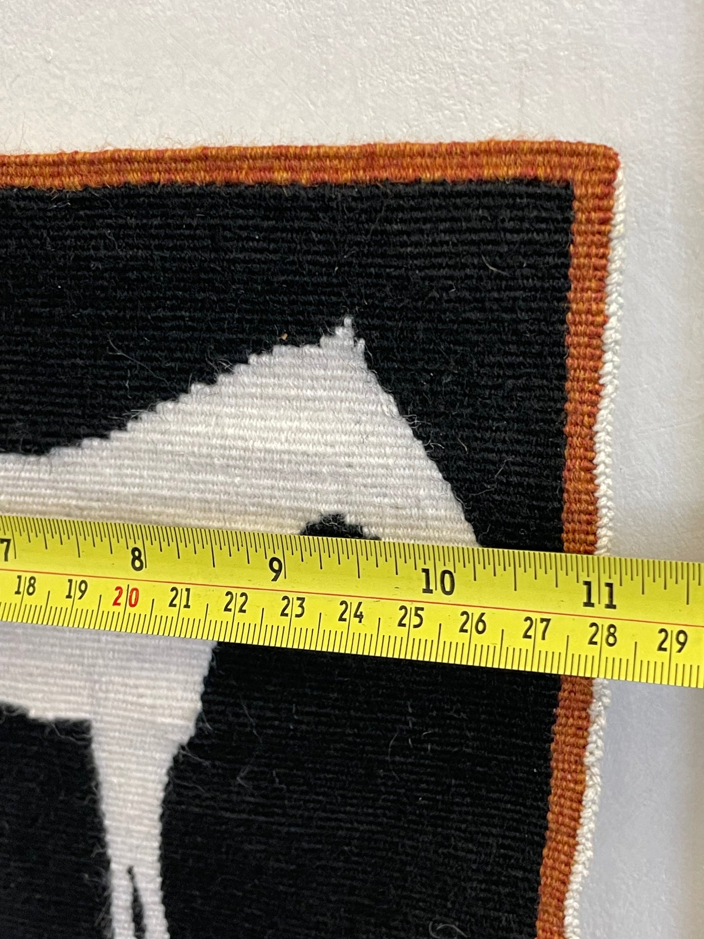 Folk art tapestry horse